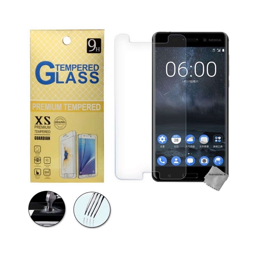 Htdmobiles - Film de protection vitre verre trempe transparent pour Nokia 6 - Protection écran smartphone