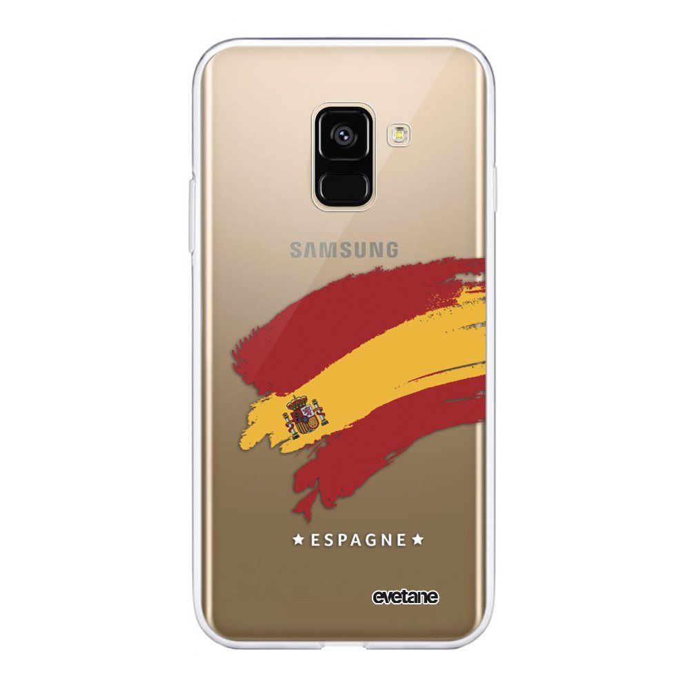 Evetane - Coque Samsung Galaxy A8 2018 360 intégrale Espagne Ecriture Tendance Design Evetane. - Coque, étui smartphone