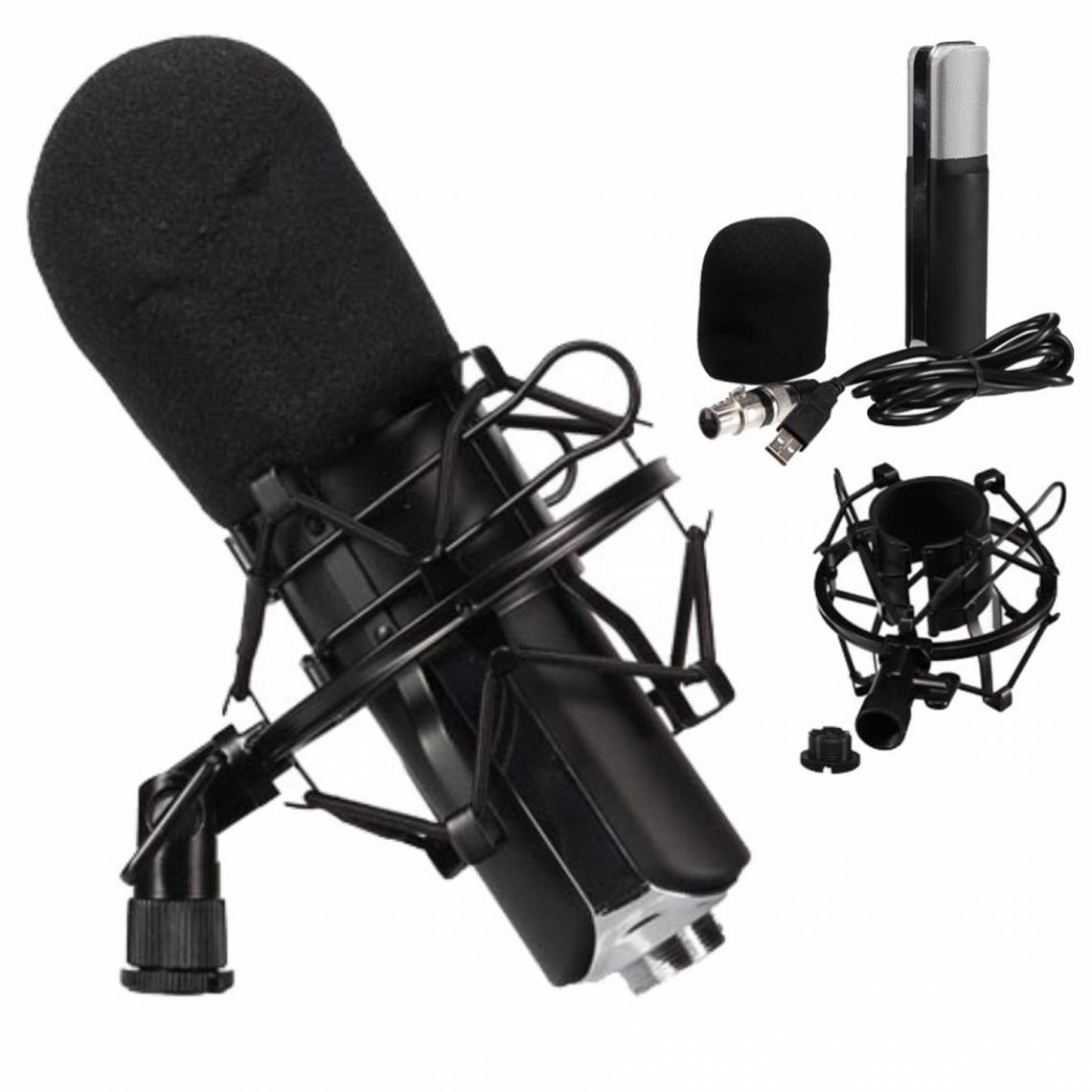 Velleman - Kit avec microphone à condensateur pour Gamer, Vlogger ou auteur-compositeur - Accessoires DJ