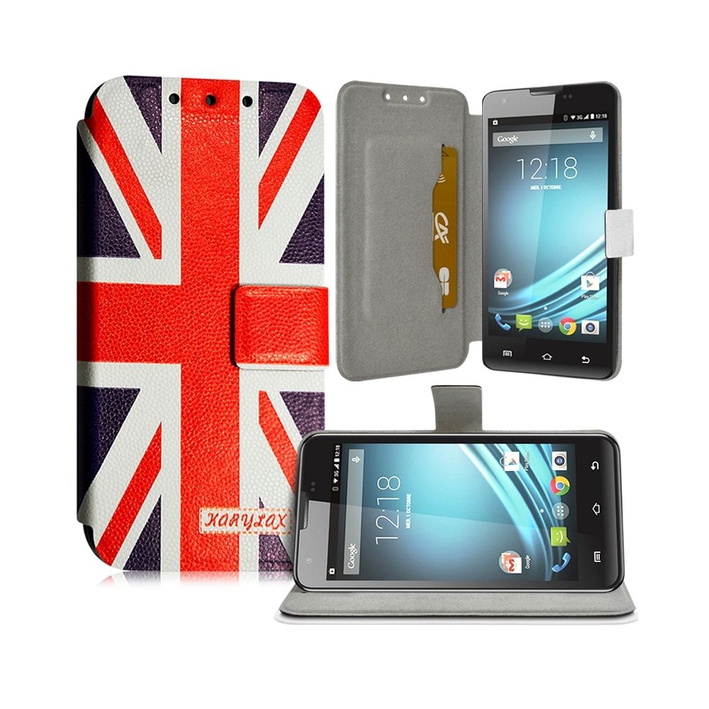 Karylax - Housse Coque Etui Universel M Motif KJ22b pour LG K3 - Autres accessoires smartphone