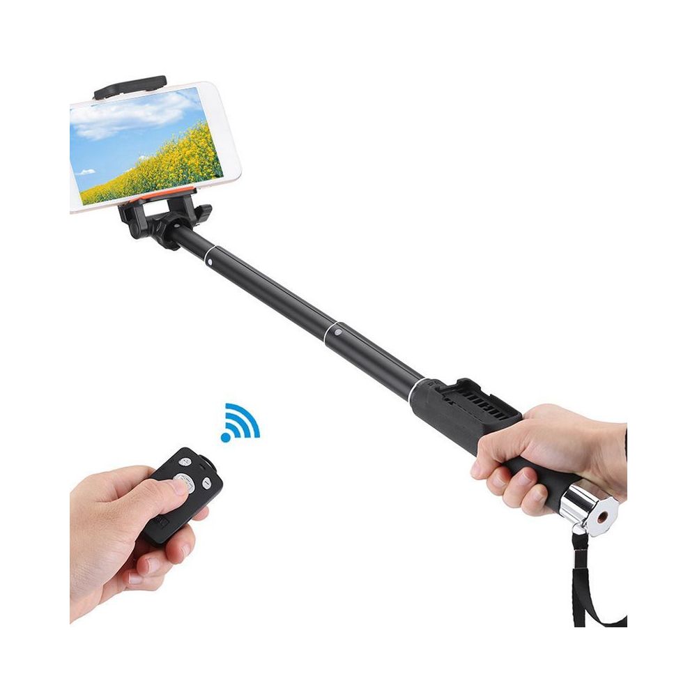 marque generique - Télescopique Perche Selfie Stick Bâton pour Smartphone Support Télécommande - Autres accessoires smartphone