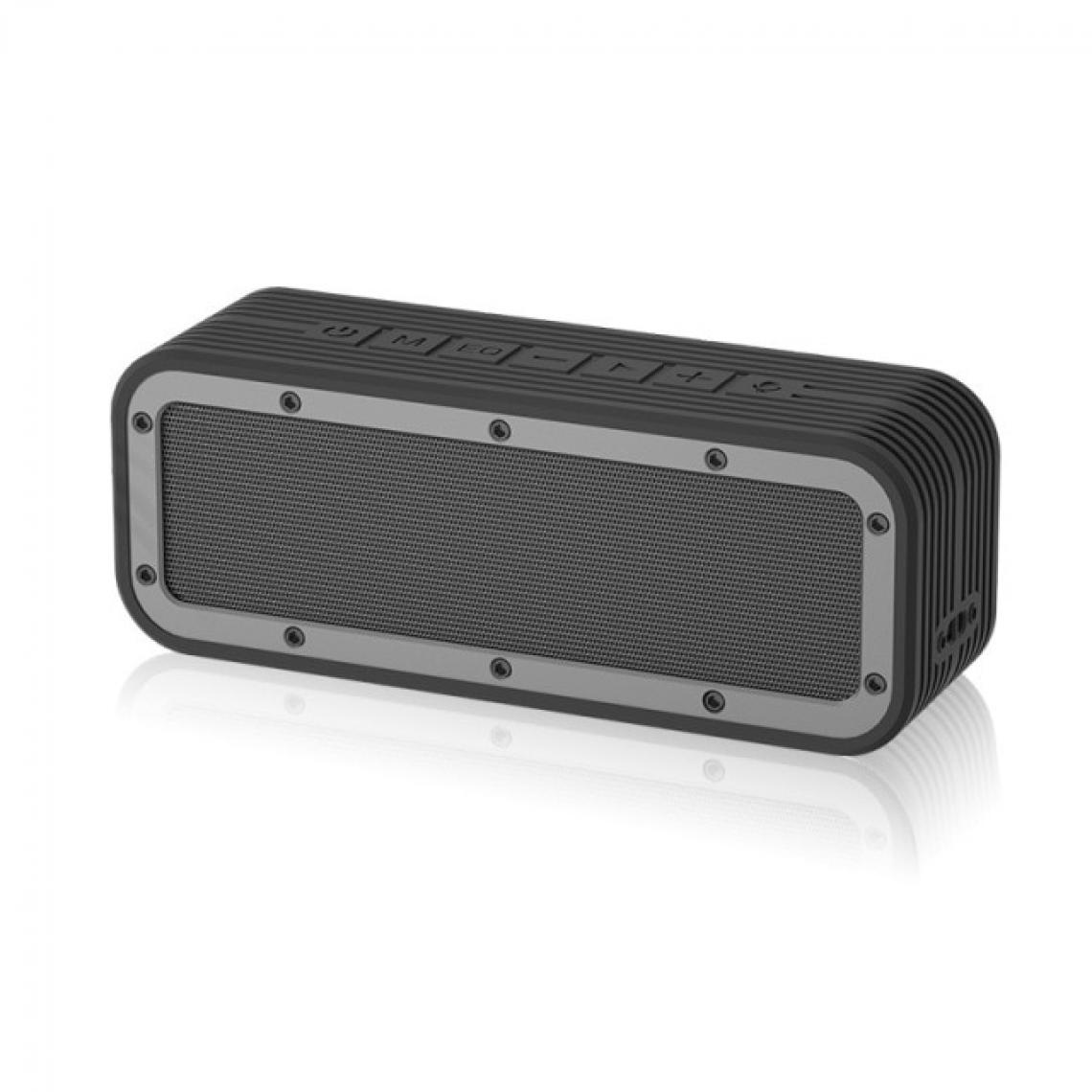 Universal - Haut-parleur portable noir IPX7 Haut-parleur Bluetooth sans fil étanche Puissant Boîte à bras haut Subwoofer auxiliaire extérieur Haut-Parleur stéréo(Le noir) - Hauts-parleurs