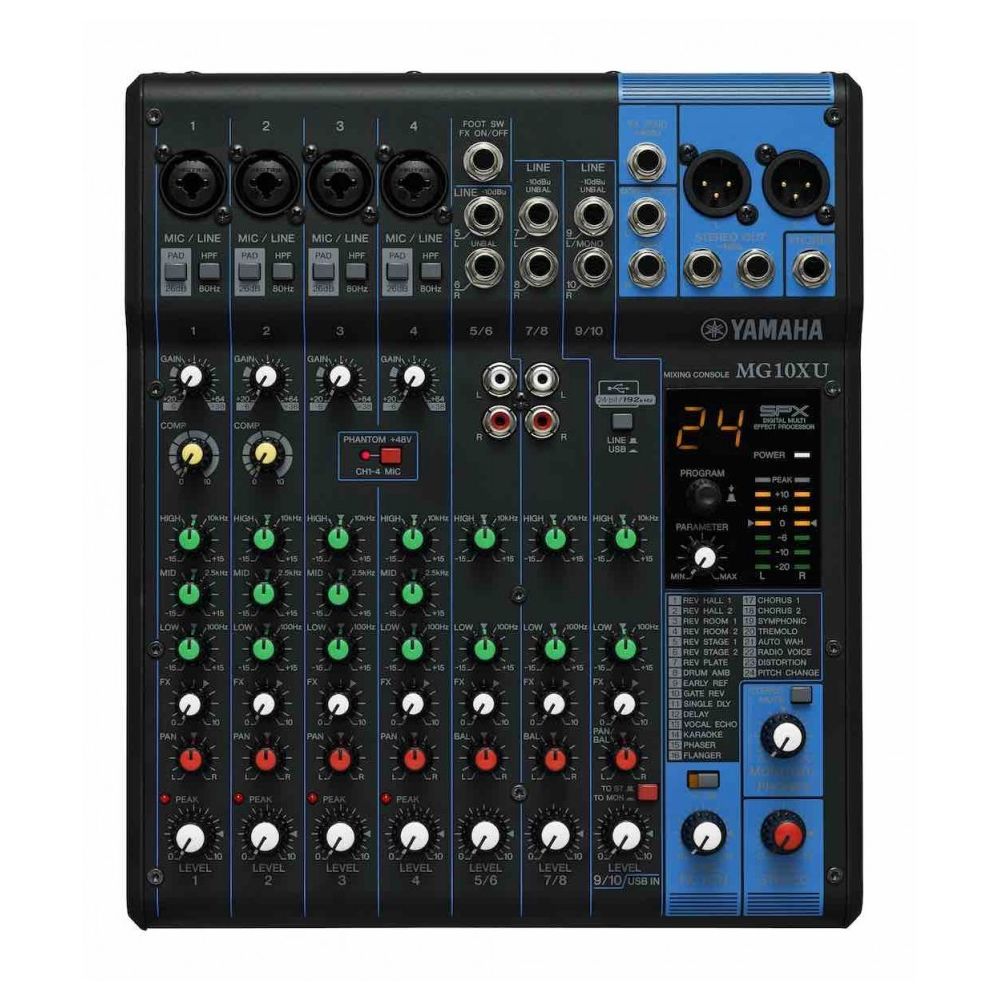 Yamaha - Yamaha MG10X - Table de mixage 10 canaux avec effets - Tables de mixage