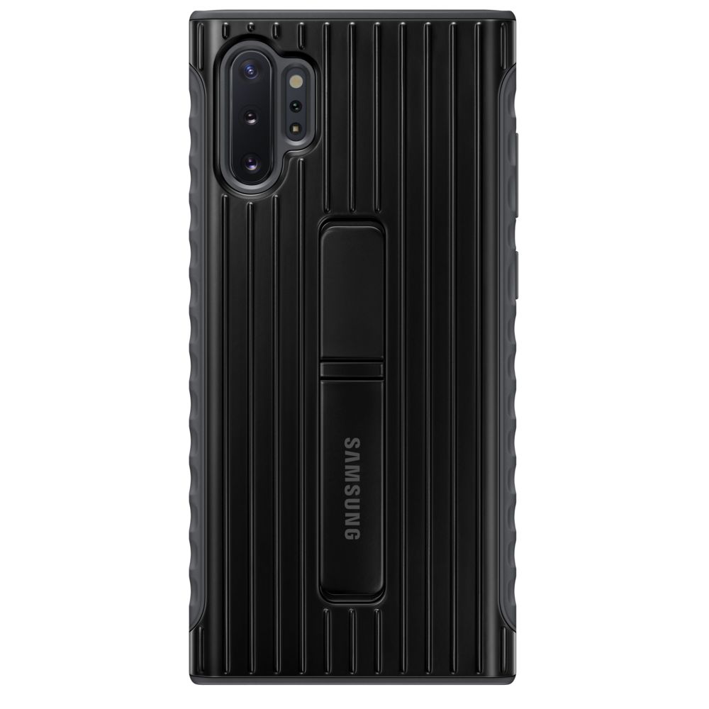 Samsung - Coque renforcée Galaxy Note10 Plus - Noir - Coque, étui smartphone