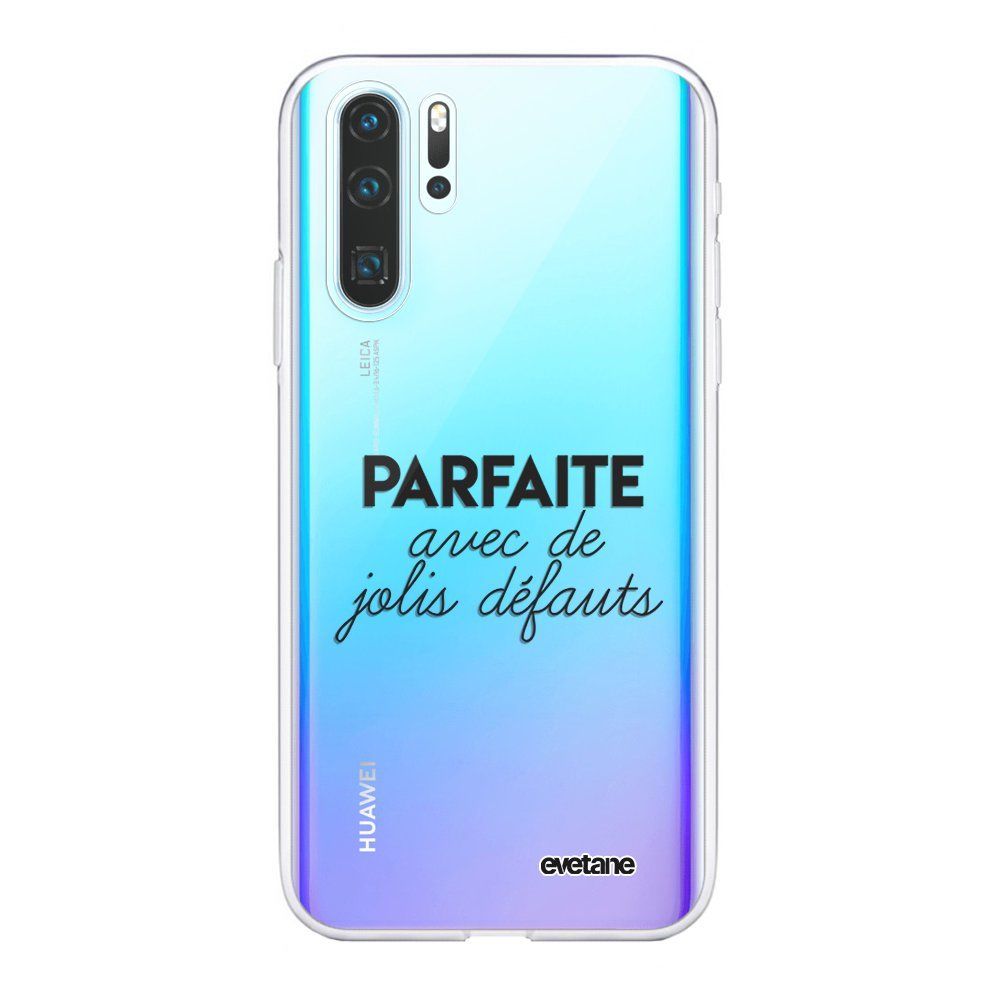Evetane - Coque Huawei P30 Pro souple transparente Parfaite Avec De Jolis Défauts Motif Ecriture Tendance Evetane. - Coque, étui smartphone