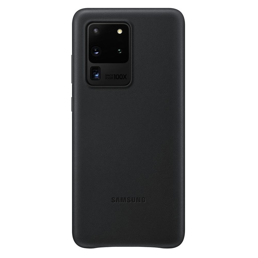 Samsung - Coque en cuir pour Galaxy S20 ULTRA 5G Noir - Coque, étui smartphone