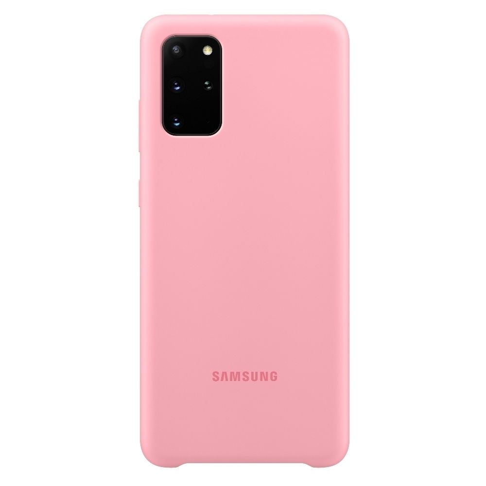 Samsung - Coque Silicone pour Galaxy S20+ Rose - Coque, étui smartphone
