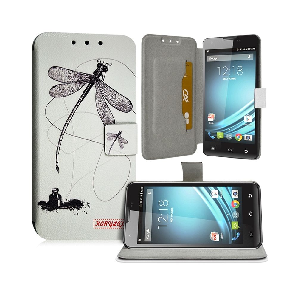 Karylax - Housse Coque Etui Universel M Motif LM01 pour LG K3 - Autres accessoires smartphone