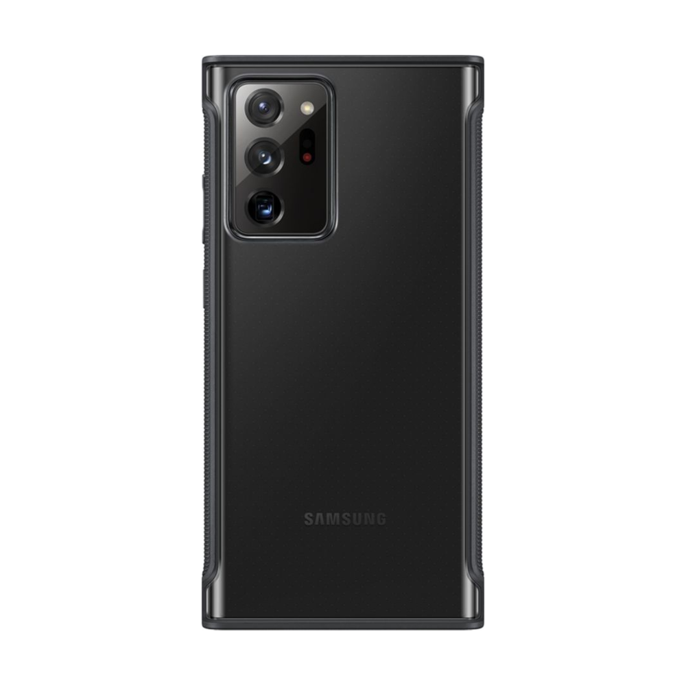 Samsung - Coque transparente renforcée pour Galaxy Note20 Ultra 5G - Noir - Coque, étui smartphone