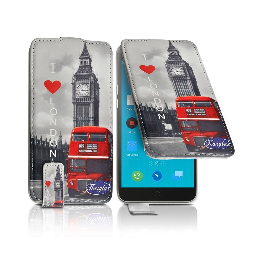 Karylax - Housse Etui Clapet à Motif ZA05 Universel M pour Meizu M1 Note - Autres accessoires smartphone