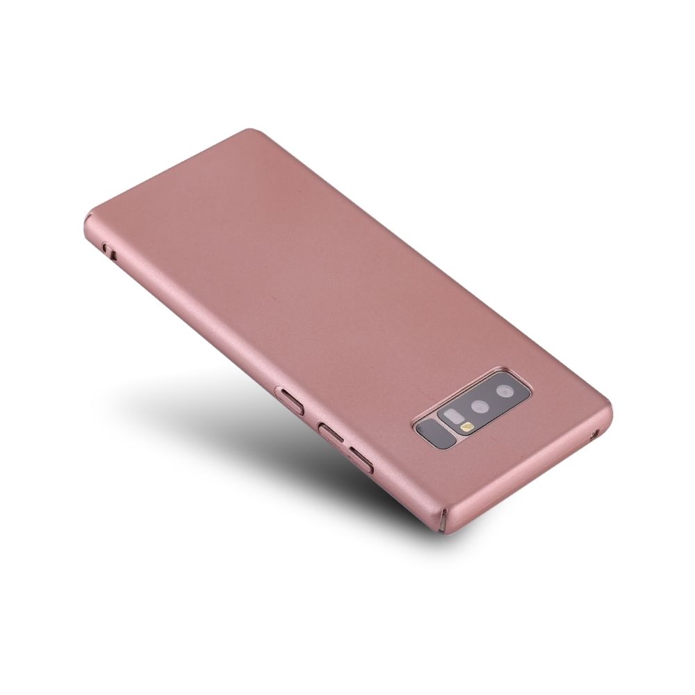 Wewoo - Coque or rose pour Samsung Galaxy Note 8 Injection de carburant PC Anti-rayures Housse de protection - Coque, étui smartphone