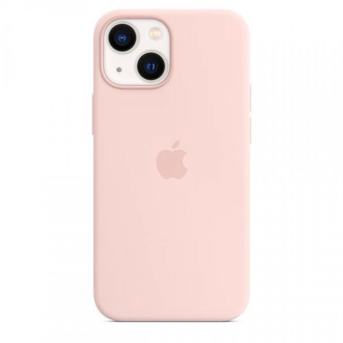 Apple - Coque iPhone Coque Silicone MagSafe iPhone13 - Chalk Pink - Coque, étui smartphone