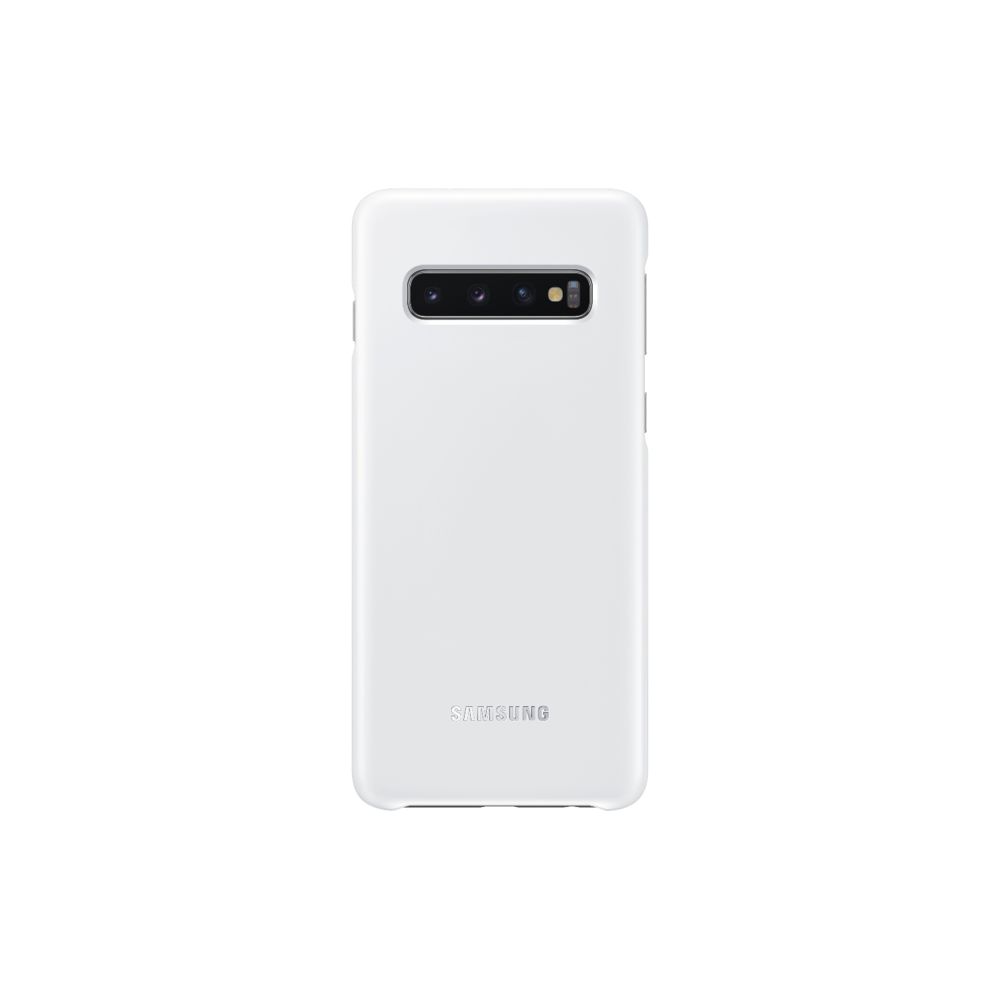 Samsung - Coque Lumineuse S10 Plus - Blanc - Coque, étui smartphone