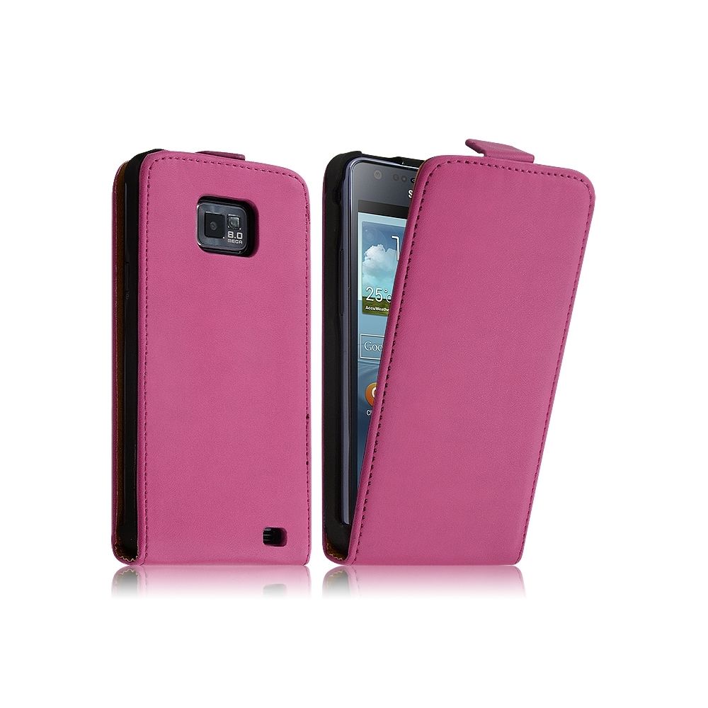 Karylax - Housse Coque Etui pour Samsung Galaxy SII Plus i9105P Couleur Rose Fushia - Autres accessoires smartphone