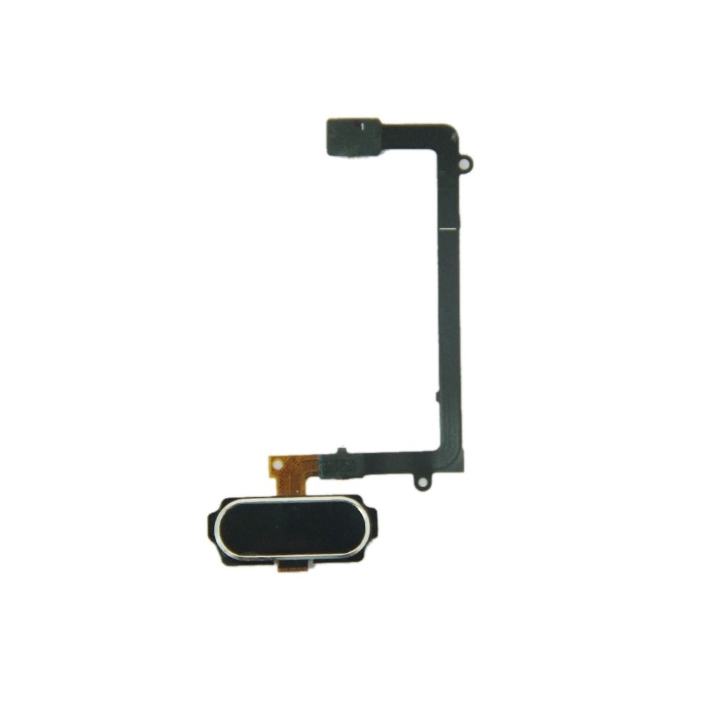 Wewoo - Pour Galaxy S6 Edge / noir G925 pièce détachée Accueil Bouton Câble flexible Flex Cable avec Identification d'Empreinte Digitale - Autres accessoires smartphone