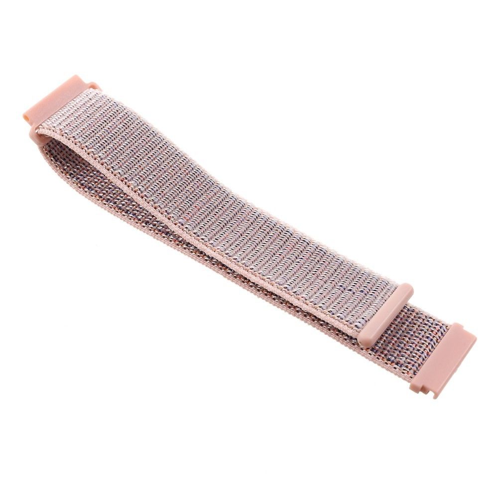 marque generique - Bracelet en nylon fermeture velcro or rose pour votre Samsung Galaxy Watch 46mm/Huami Amazfit Watch - Autres accessoires smartphone