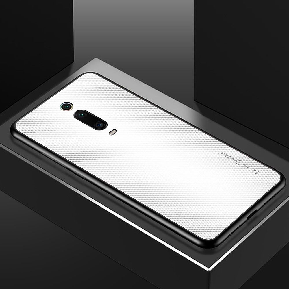marque generique - Coque en TPU bord dégradé souple blanc pour votre Xiaomi Redmi K20/Mi 9T/K20 Pro/Mi 9T Pro - Coque, étui smartphone