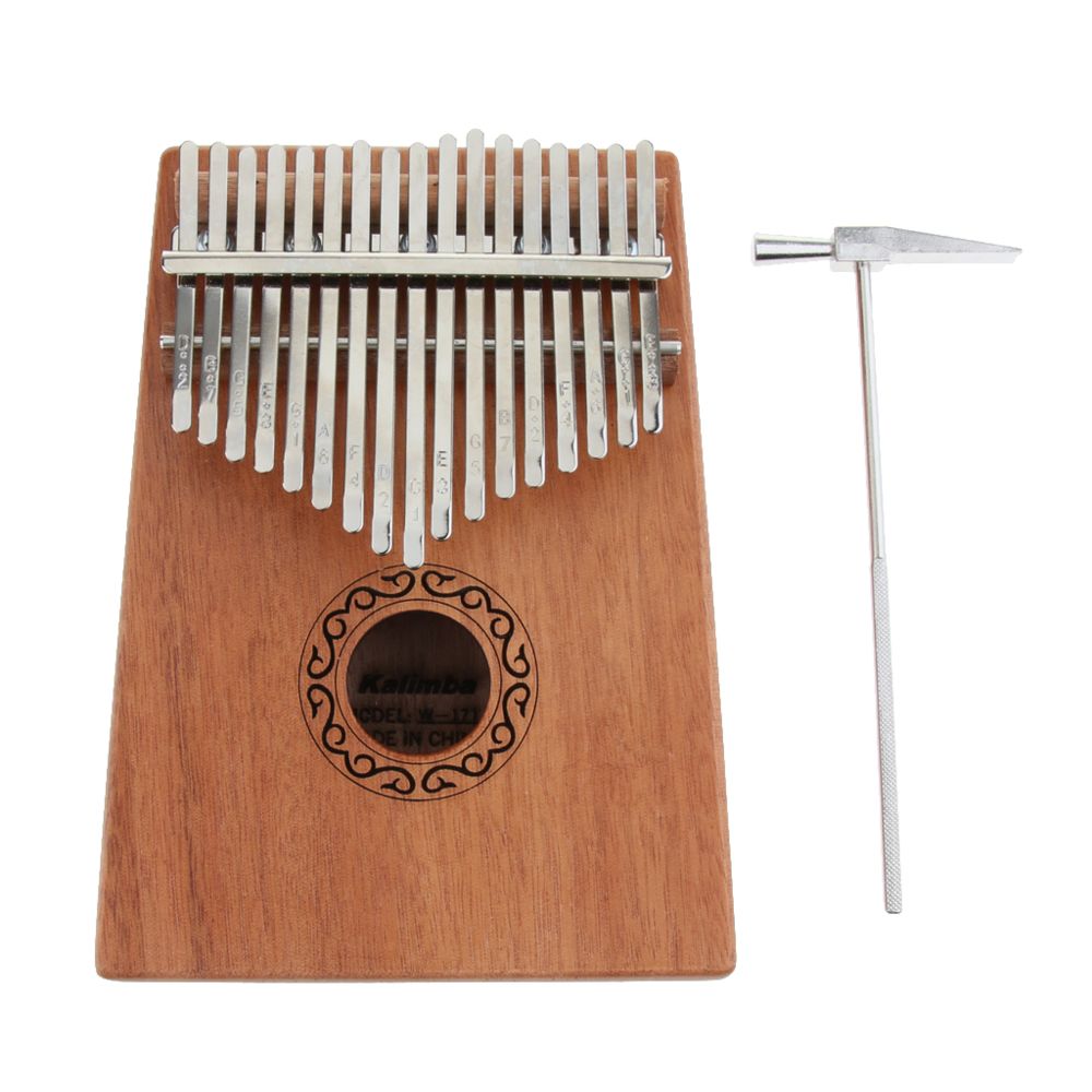 marque generique - 17 clés piano Kalimba pouce - Accessoires percussions