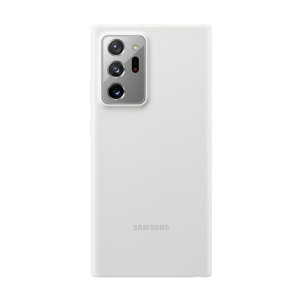 Samsung - Coque en silicone pour Galaxy Note20 Ultra 5G - Mystic Gray - Coque, étui smartphone