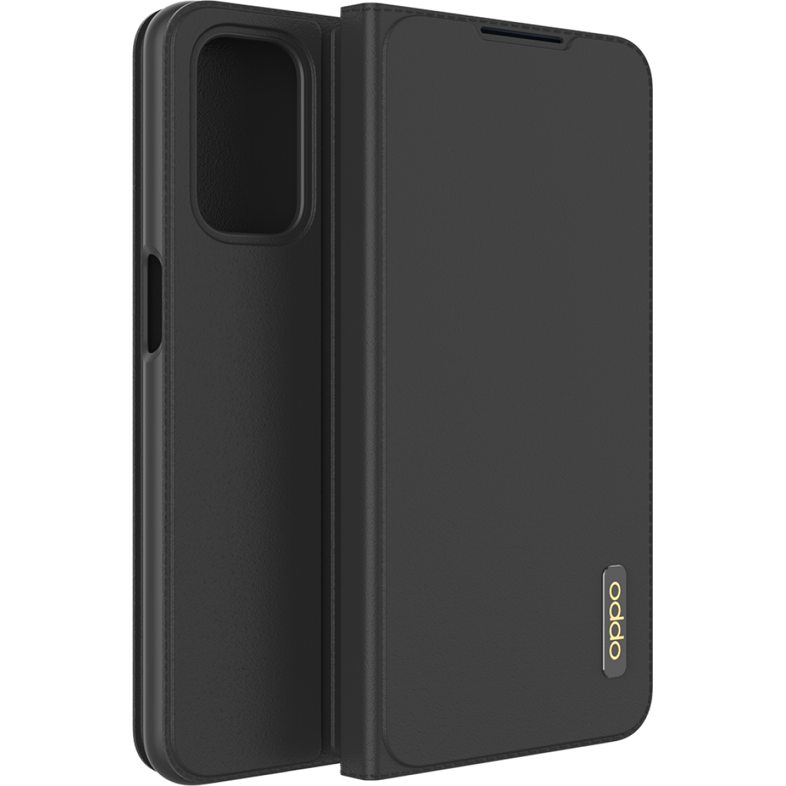 Oppo - Folio Flip Cover Noir pour Oppo A54/A74 Oppo - Autres accessoires smartphone