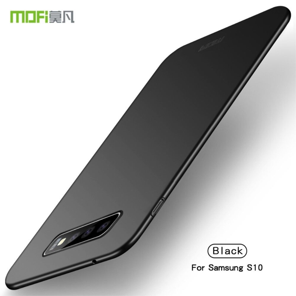 marque generique - Coque en TPU bouclier ultra-mince givré noir pour votre Samsung Galaxy S10 - Autres accessoires smartphone