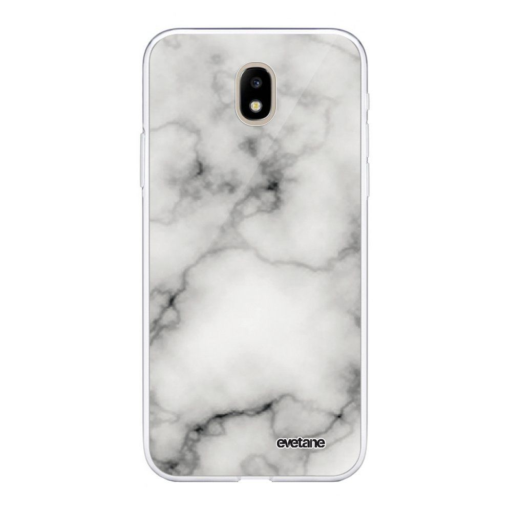 Evetane - Coque Samsung Galaxy J5 2017 transparente Marbre blanc Ecriture Tendance Design Evetane. - Coque, étui smartphone