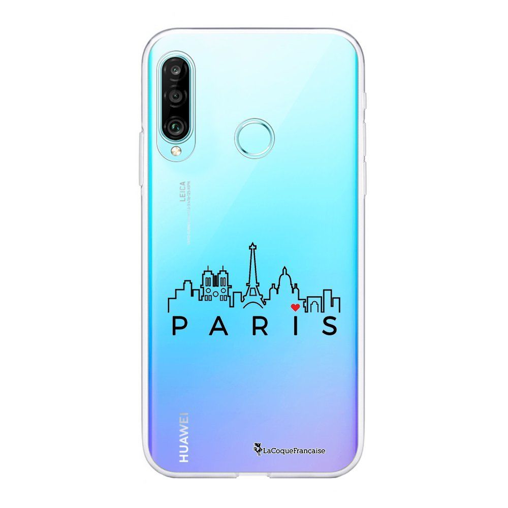 La Coque Francaise - Coque Huawei P30 Lite 360 intégrale transparente Skyline Paris Ecriture Tendance Design La Coque Francaise. - Coque, étui smartphone