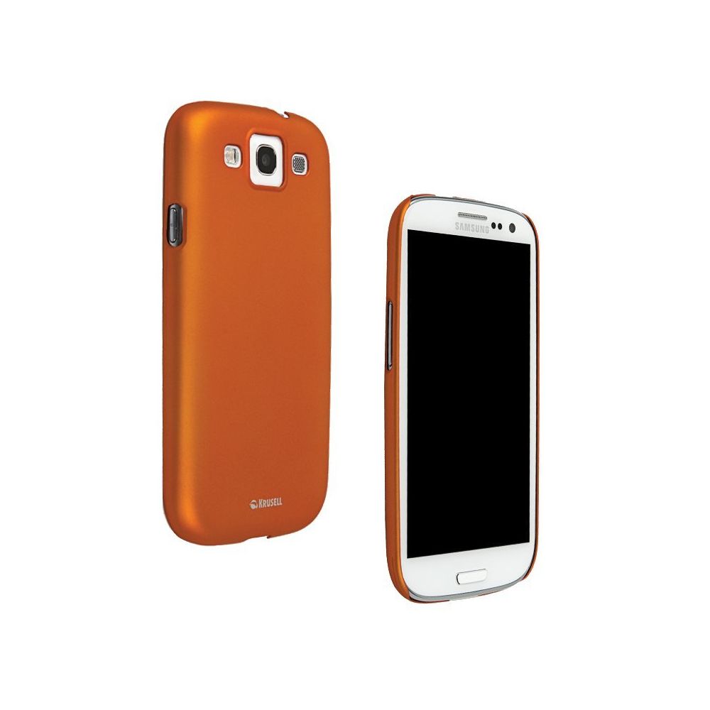 Krussel - Coque arrière Colorcover Krusell orange pour Samsung Galaxy S3 - Coque, étui smartphone