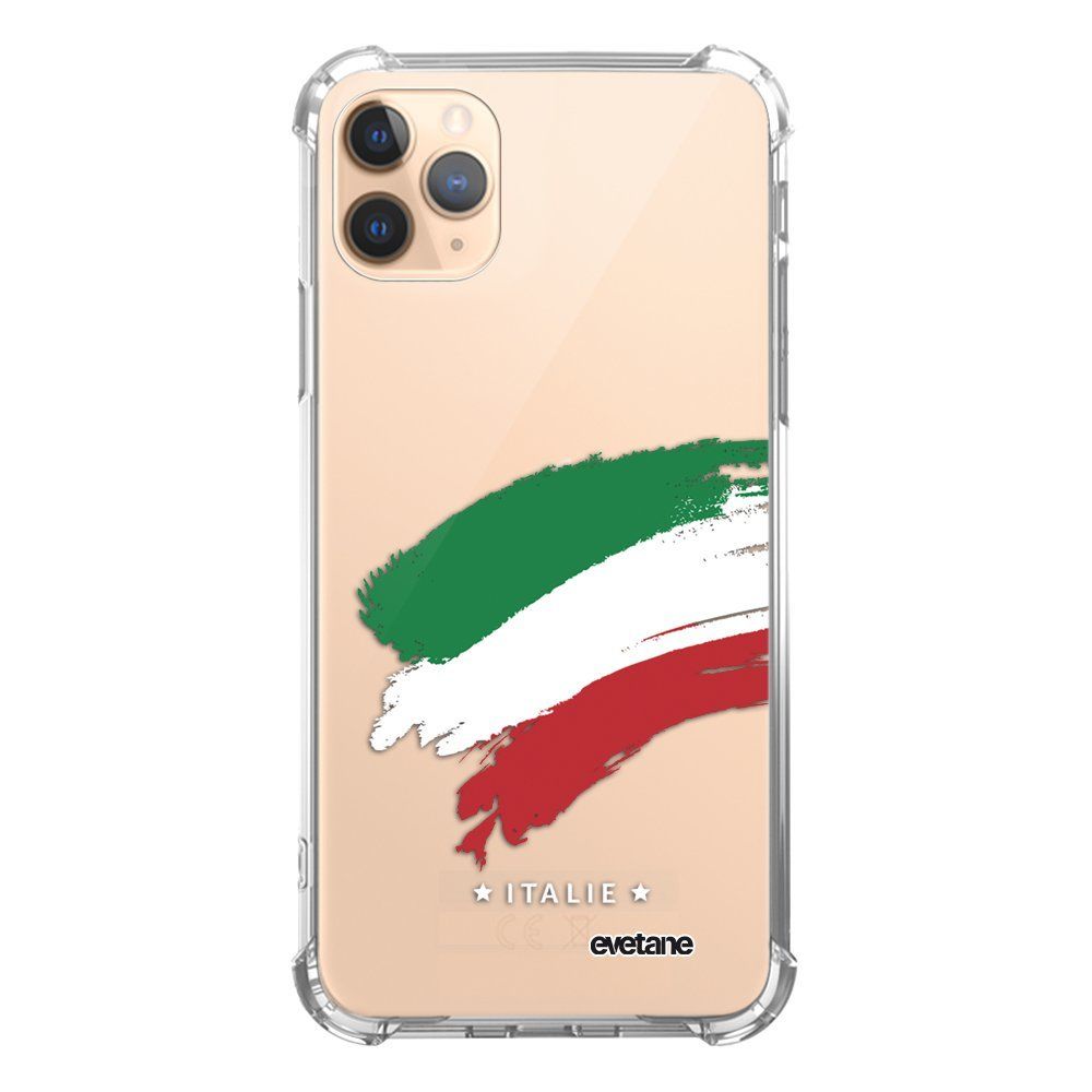 Evetane - Coque iPhone 11 Pro anti-choc souple avec angles renforcés transparente Italie Evetane - Coque, étui smartphone