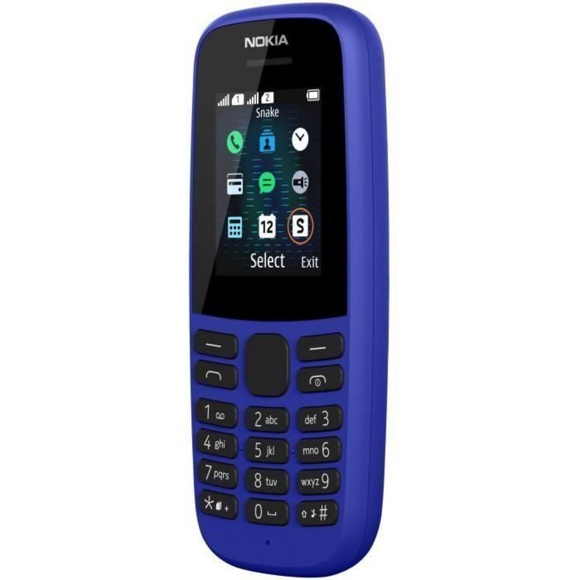 Nokia - NOKIA 105 Bleu - Smartphone Android
