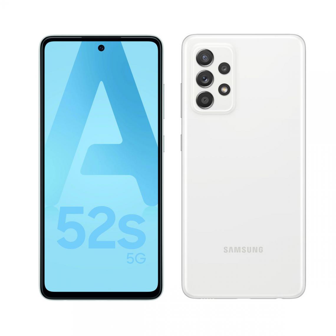Samsung - Galaxy A52S - 128Go - 5G - Blanc - Smartphone Android