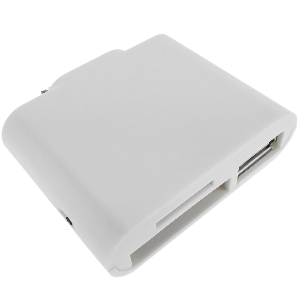 Bematik - D'Apple 30pin pour adaptateur SD MMC MS TF cartes mémoire M2 USB - Station d'accueil smartphone