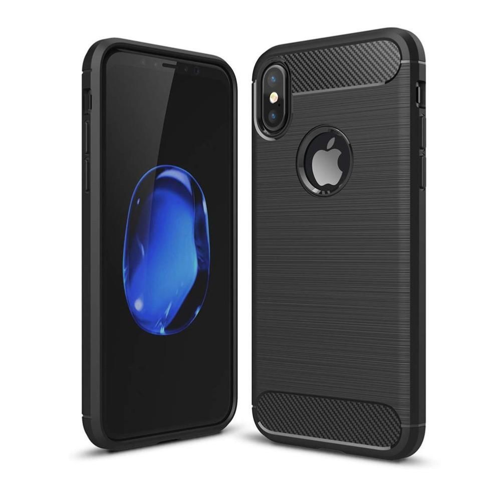 Inexstart - Coque silicone carbone pour Apple iPhone XS MAX - Autres accessoires smartphone