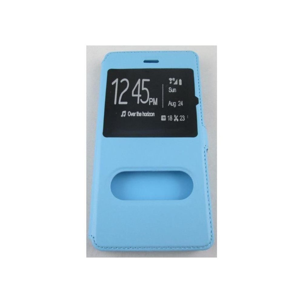 marque generique - Housse Clapet Folio Fenetre Bleu Ciel Interieur Silicone pour Huawei P10 - Coque, étui smartphone