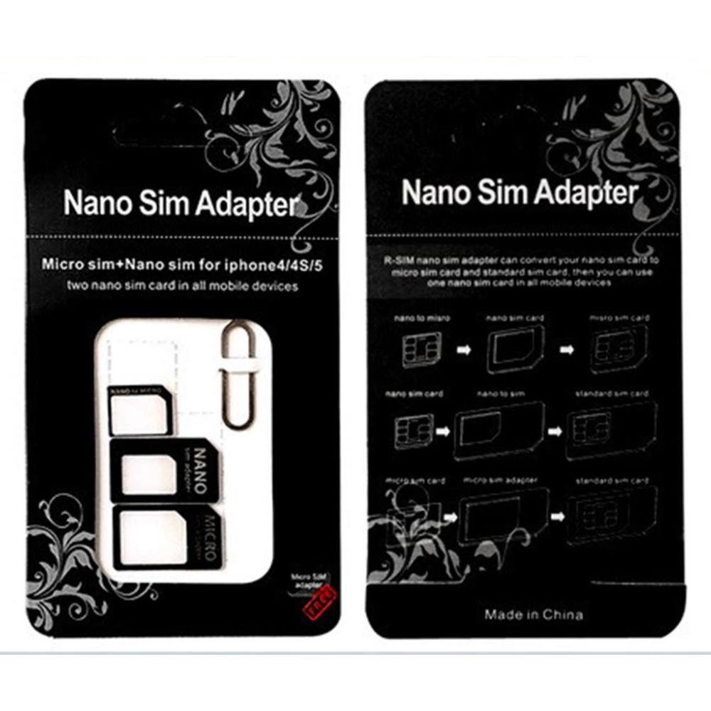 Shot - Adaptateur de carte SIM 3 en 1 pour SONY Xperia Xperia XZ2 Smartphone Micro-SIM Nano-SIM Universel - Autres accessoires smartphone