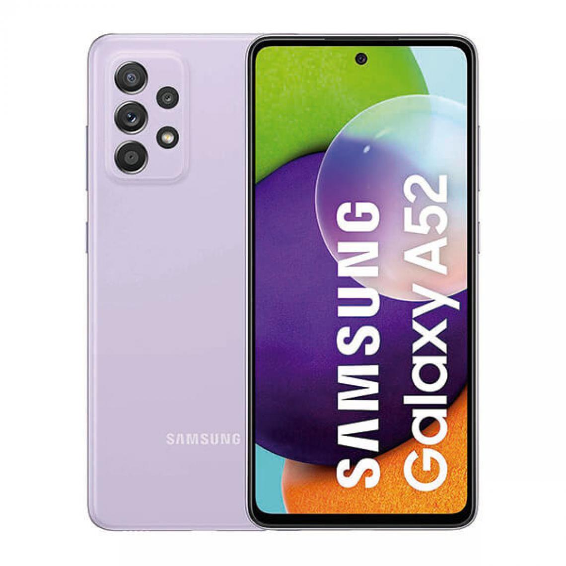 Samsung - Samsung Galaxy A52 6Go/128Go Violet (Awesome Violet) Dual Sim - Smartphone Android