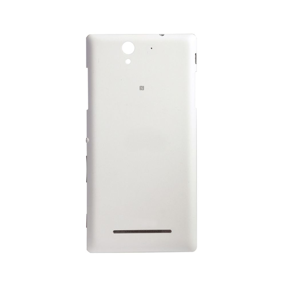 Wewoo - Coque arrière blanc pour Sony Xperia C3 couverture arrière - Autres accessoires smartphone