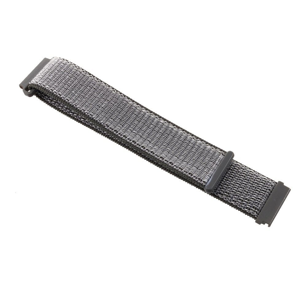 marque generique - Bracelet en nylon fermeture velcro gris pour votre Samsung Galaxy Watch 46mm/Huami Amazfit Watch - Autres accessoires smartphone