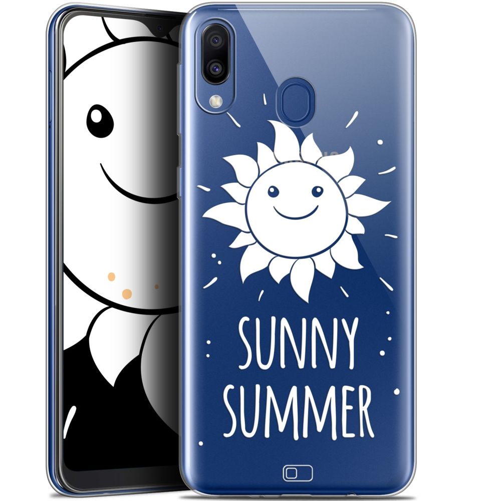 Caseink - Coque Pour Samsung Galaxy M20 (6.3 ) [Gel HD Collection Summer Design Sunny Summer - Souple - Ultra Fin - Imprimé en France] - Coque, étui smartphone