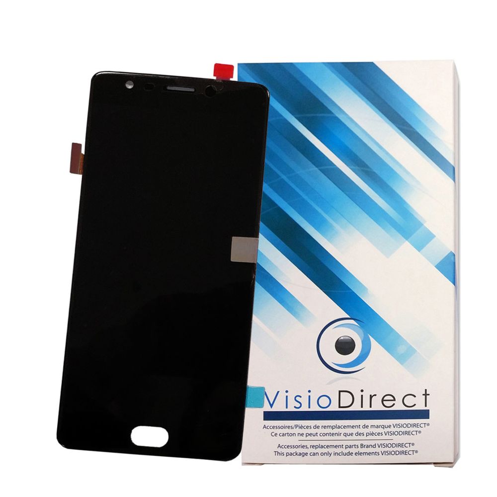 Visiodirect - Ecran complet pour Oneplus 3 A3000 A3003 3T A3010 A3000 A3013 A3003 noir téléphone portable Vitre tactile + LCD taille 5.5"" - Visiodirect- - Autres accessoires smartphone