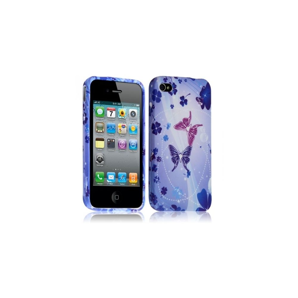Karylax - Housse Etui Coque pour Apple Iphone 4 / 4S motif HF06 - Autres accessoires smartphone