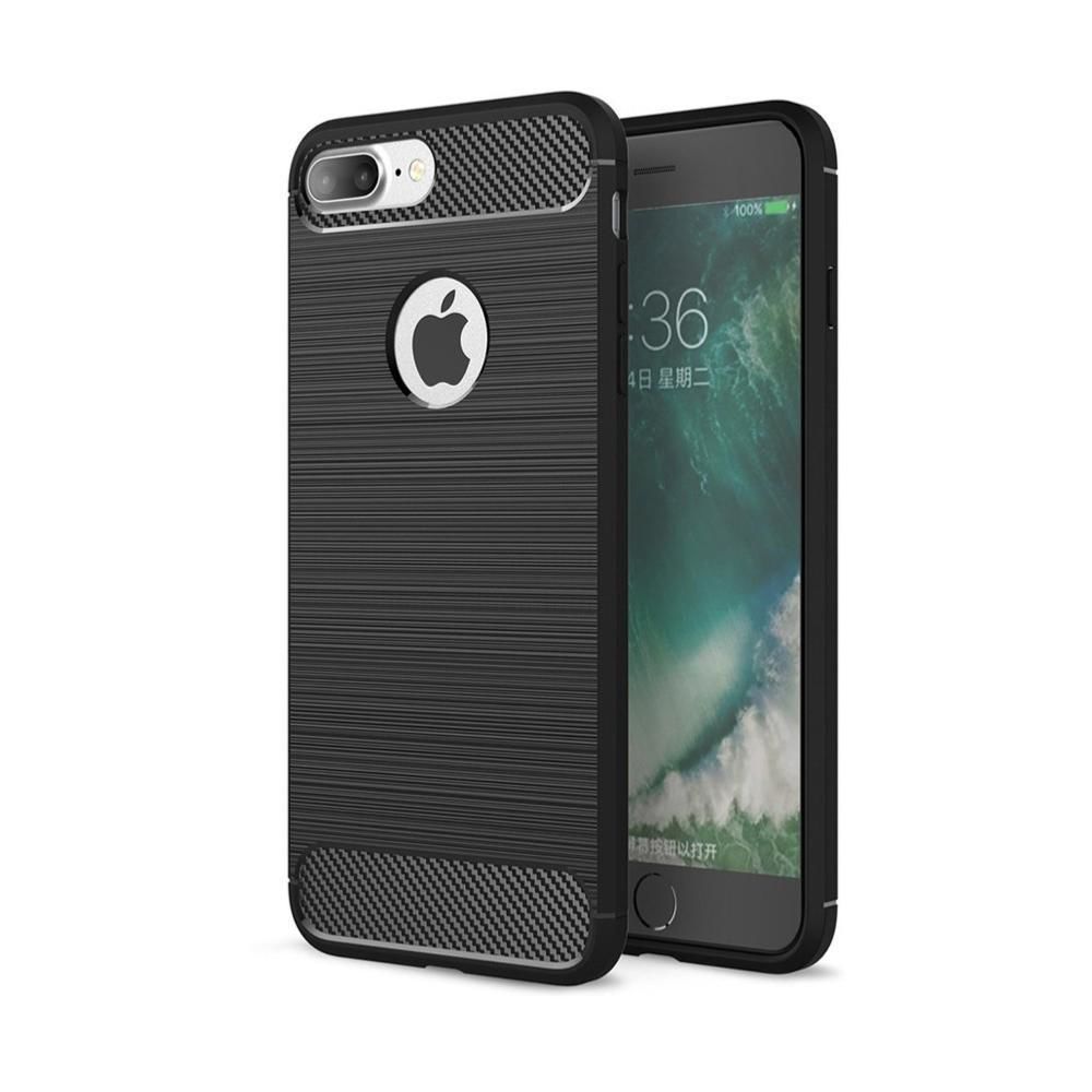 Inexstart - Coque silicone carbone pour Apple iPhone 8 Plus - Autres accessoires smartphone