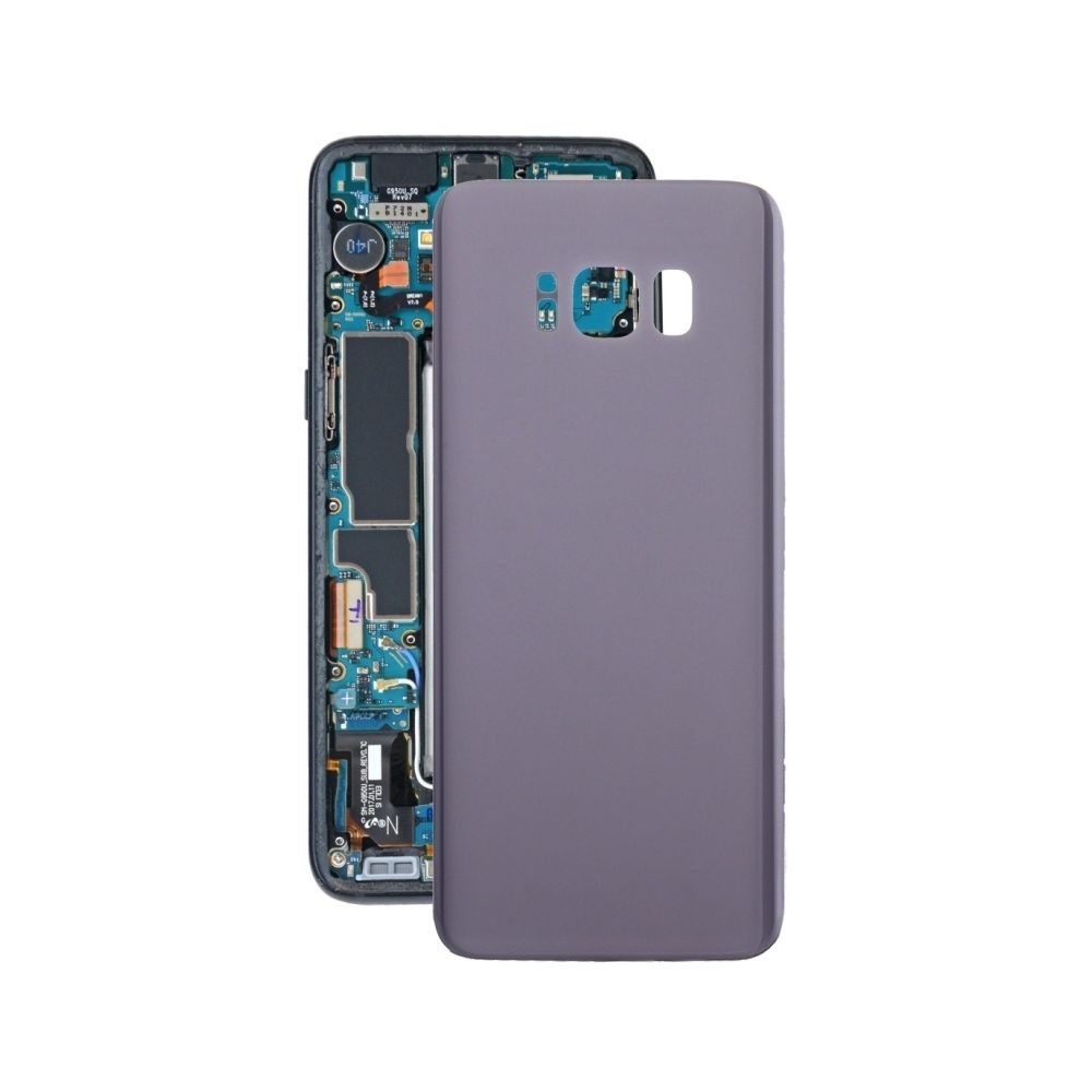 Wewoo - Coque arrière gris pour Samsung Galaxy S8 Cache Batterie Arrière Orchidée pièce détachée - Coque, étui smartphone