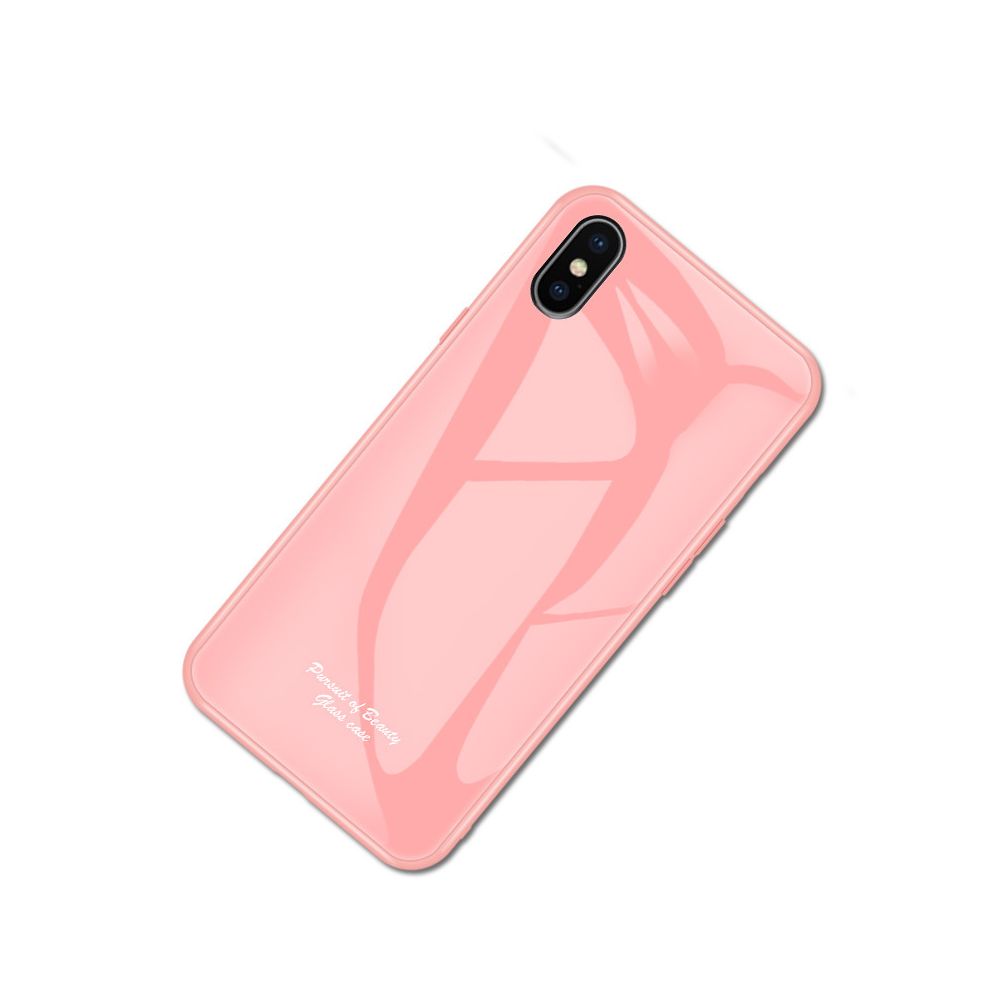marque generique - Coque en verre trempé antichoc simple pour Apple iPhone 11 (6.1) - Rose - Autres accessoires smartphone