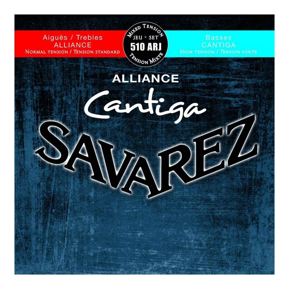 Savarez - Savarez 510ARJ Alliance Cantiga Tirant mixte - Jeu de cordes guitare classique - Accessoires instruments à cordes