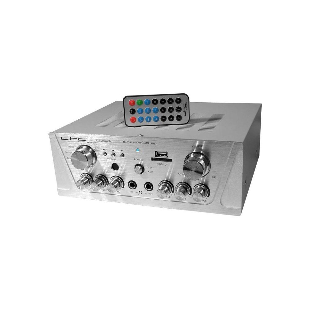 Ibiza Sound - Ampli 100w MP3 / lecteur USB/SDLTC ATM-2000USB - Amplis de puissance