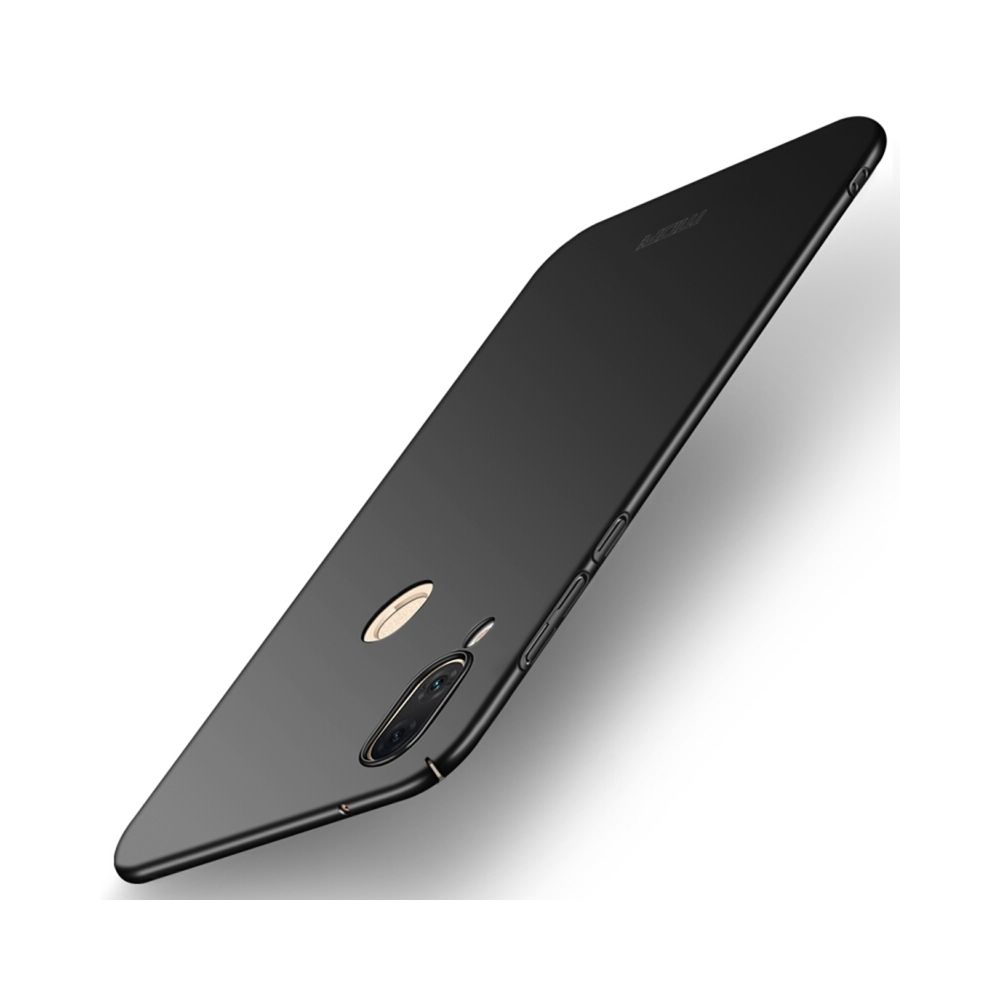 Wewoo - Coque noir pour Huawei P20 Lite givré PC bord ultra-mince entièrement enveloppé housse de protection arrière - Coque, étui smartphone