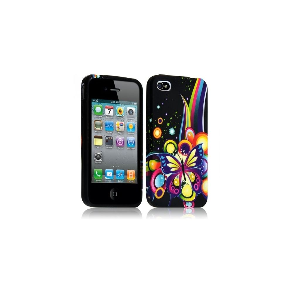 Karylax - Housse Etui Coque pour Apple Iphone 4 / 4S motif HF05 - Autres accessoires smartphone