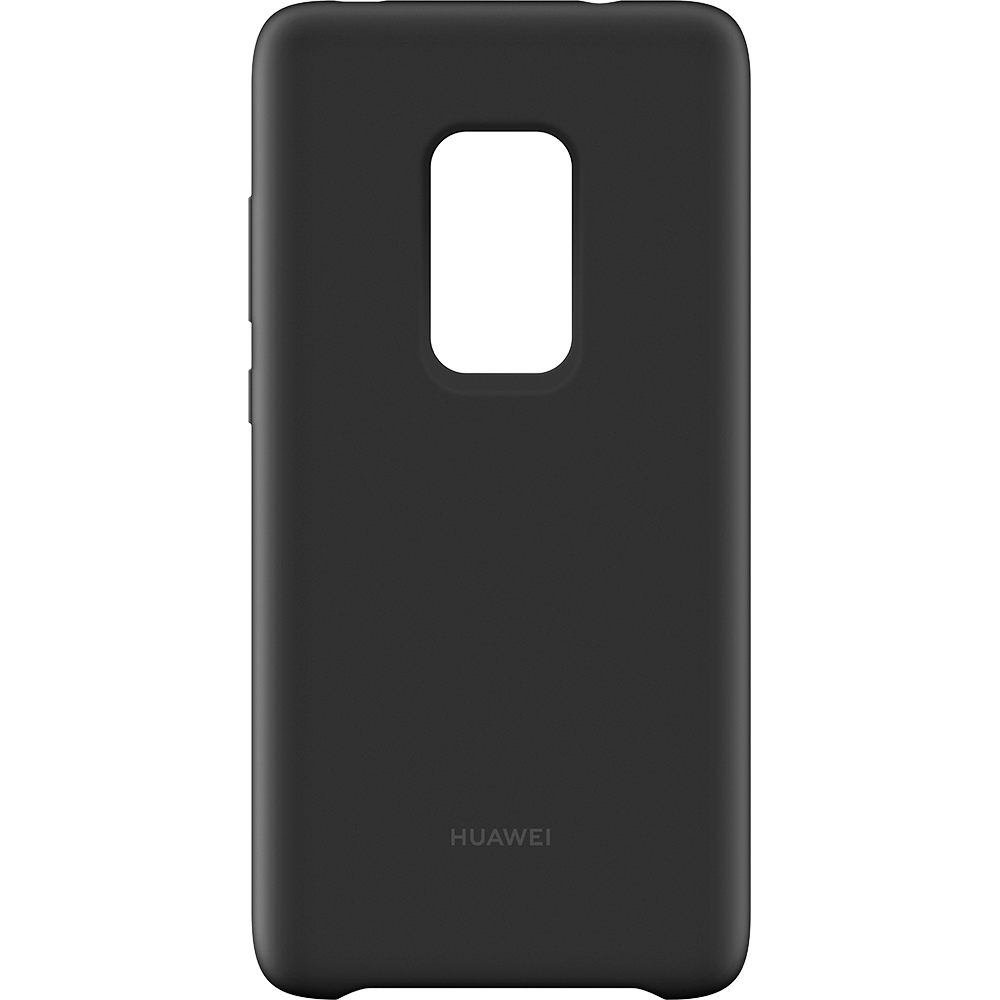 Huawei - Coque Silicone Mate 20 - Noire - Coque, étui smartphone