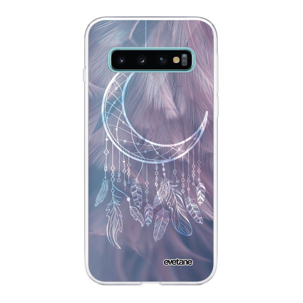 Evetane - Coque Samsung Galaxy S10 360 intégrale transparente Lune Attrape Rêve Ecriture Tendance Design Evetane. - Coque, étui smartphone